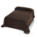 recycled polyester flannel fleece winter blanket